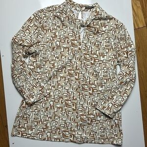 J. McLaughlin‎ Retro Twist neck top